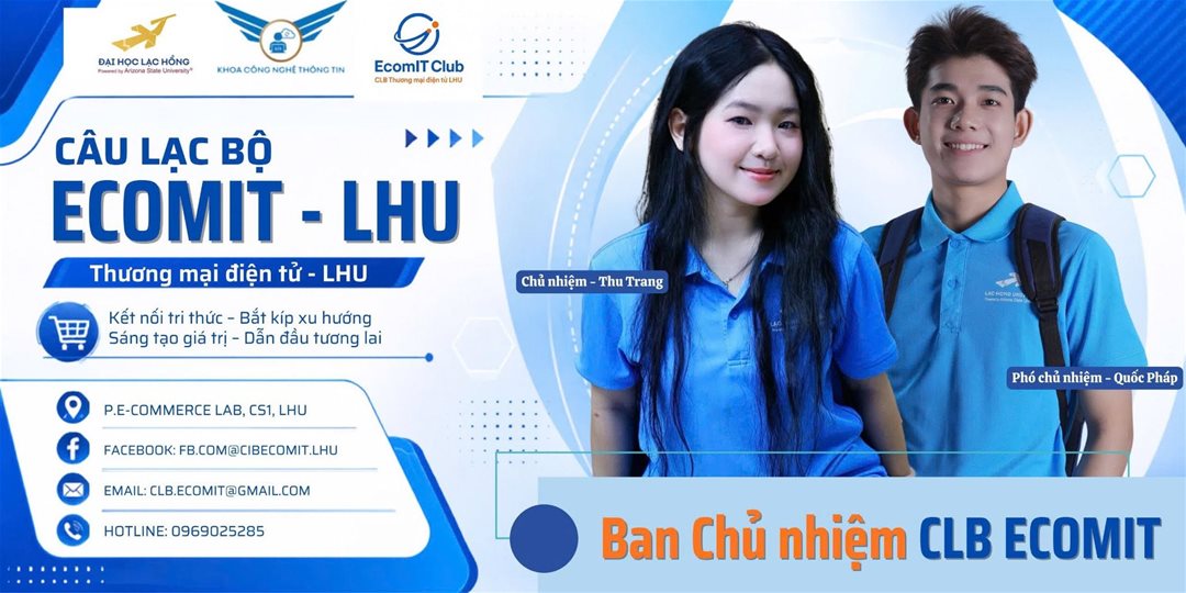 Ban chủ nhiệm clb tmđt ecomit lhu
