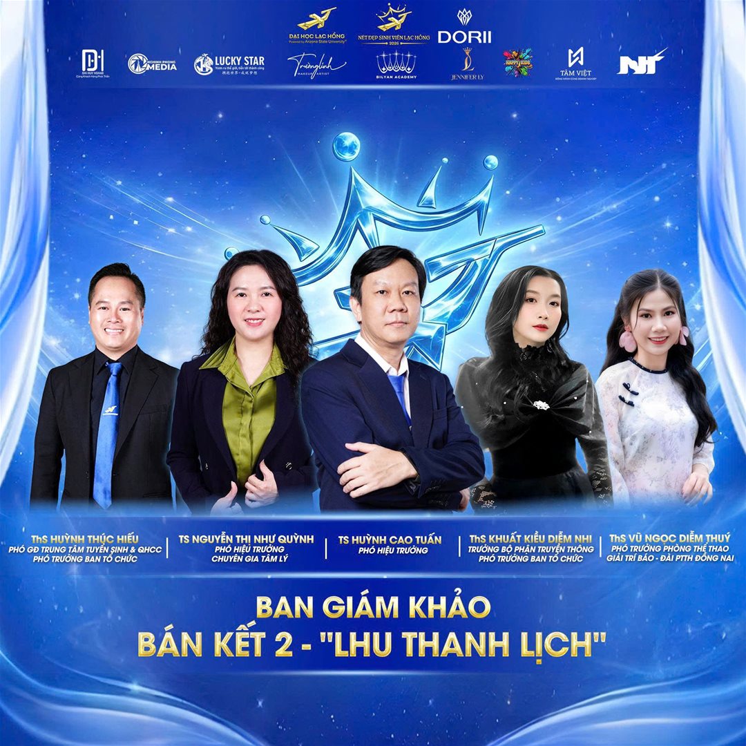 Công bố Ban Giám khảo vòng Bán kết cuộc thi Nét đẹp Sinh viên Lạc Hồng 2026